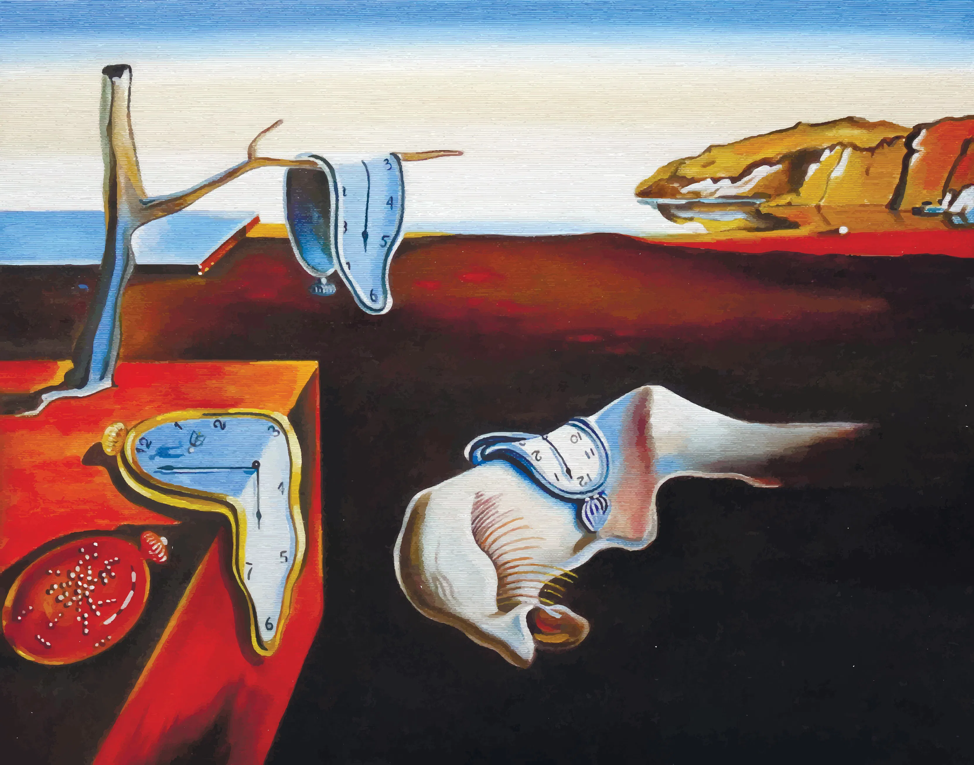 la-persistencia-de-la-memoria-salvador-dali