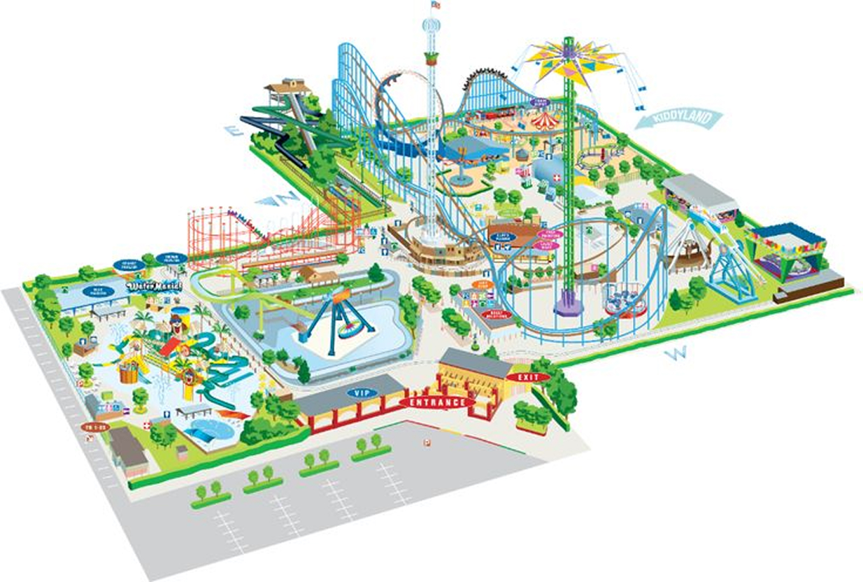 Mapa del parque